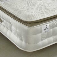 Windsor 3000 Pocket Sprung Memory Wool Orthopaedic Pillow Top Mattress - 3ft Single (90 x 190 cm)