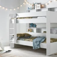 Bedmaster Oliver White Bunk Bed Frame - 3ft Single