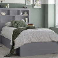 Bedmaster Oscar Grey Wooden Ottoman Bed Frame - 3ft Single