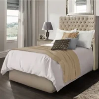 ASC Imperial Fabric Ottoman Bed Frame - 6ft Super King Size