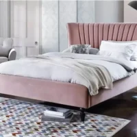 ASC Vogue Fabric Bed Frame - 3ft Single