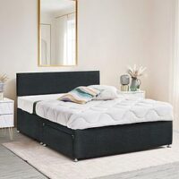 Airsprung Essential Divan Bed Base And Headboard Set - Fsc&Reg; Certified