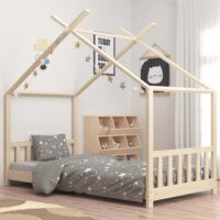 Alameda 70x140cm Wooden Children Daybed In Brown