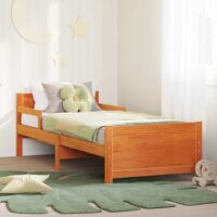 Anchorage Wooden Extendable Kids Bed In Brown