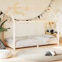 Archbold 70x140cm Wooden Children Daybed In Brown