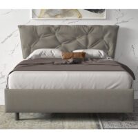 Berkeley Fabric King Size Bed In Dove
