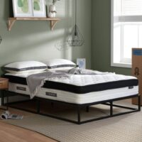 Cardiff Fabric Small Double Mattress In White