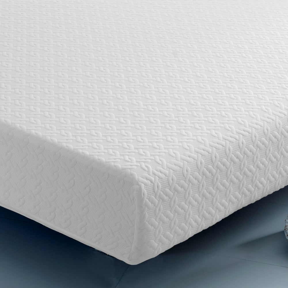 Deluxe Recon Foam Spring Rolled Mattress - 4ft6 Double (135 x 190 cm)