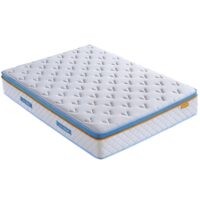 Hockley Fabric 2000 Pocket King Size Mattress In White