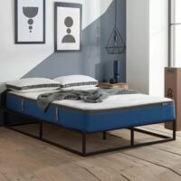 Silvis Fabric Single Mattress In White