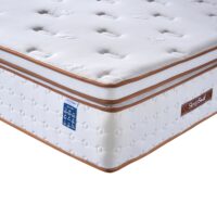 SleepSoul Space - Super King Size - 3000 Pocket Spring Mattress - Foam/Fabric - Vacuum Packed - 6ft