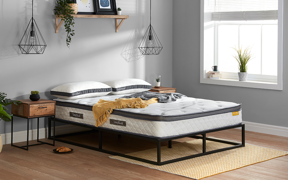 SleepSoul Heaven 1000 Pocket Gel Mattress, Small Double