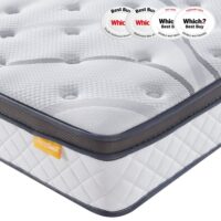 SleepSoul Heaven Pocket Sprung Mattress - 5ft King Size (150 x 200 cm)