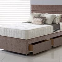 Willow and Eve Rennes Memory Divan Bed - 4ft Small Double