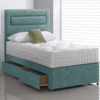 Willow and Eve Rembrandt Ortho Pocket 1000 Divan Bed - 3ft6 Large Single