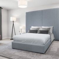 ASC Artemis Fabric Bed Frame - 5ft King Size
