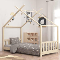 Alameda 80x160cm Wooden Children Daybed In Brown