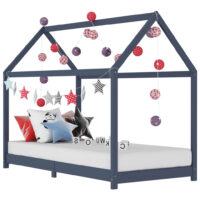 Archbold 90x200cm Wooden Children Daybed In Grey