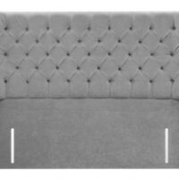 ASC Alexis Grand Lux Fabric Floor Standing Headboard - 4ft Small Double