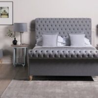 ASC Avia Fabric Bed Frame - 4ft6 Double