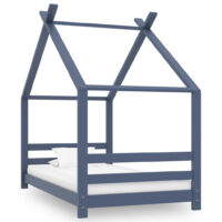 Boerne 80x160cm Wooden Children Daybed In Grey