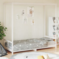 Burwell 80x200cm Wooden Children Bed In White