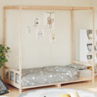 Burwell 90x200cm Wooden Children Bed In Natural