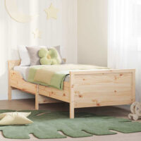 Eustis Wooden Extendable Kids Bed In Natural
