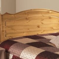 Friendship Mill Boston Solid Pine Wooden Headboard, Small Double