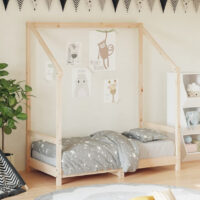 Ringgold 70x140cm Wooden Children Bed In Natural