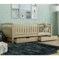 Tracy Wooden Day Bed Without Mattresses In Pine