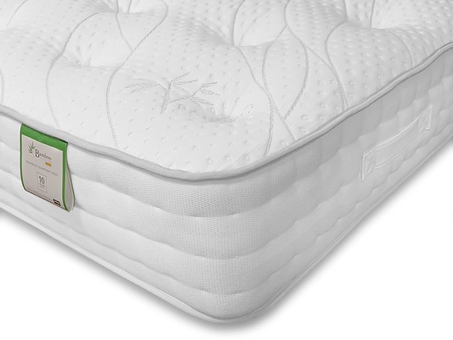 ASC Bamboo Memory Comfort Pocket 1000 Mattress - 3ft Single