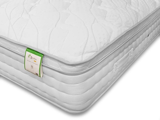 ASC Bamboo Luxury Pocket 3000 Pillowtop Mattress - 6ft Super King Size