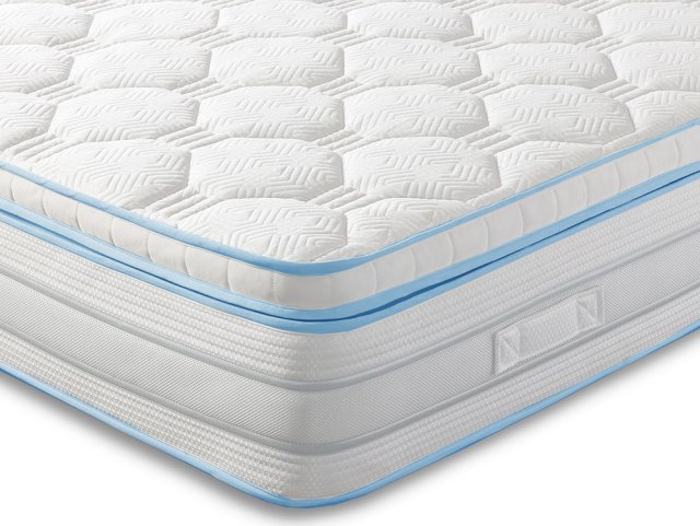 Willow and Eve Bed Co. Thermacool Gel Pocket 3000 Boxtop Mattress - 4ft Small Double