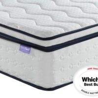 SleepSoul Space Memory Pocket 2000 Pillowtop Mattress in a Box - 4ft6 Double