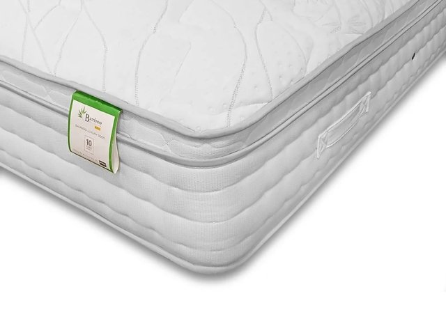 ASC Bamboo Luxury Pocket 3000 Pillowtop Euro IKEA Size Mattress - 140 x 200 Euro IKEA Size