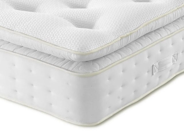 Deluxe Penrith Pocket 1000 Pillowtop Extra Long Mattress - Extra Long Super King Size 6ft x 7ft