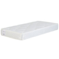 Akron Fabric Single Mattress In Ivory