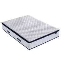 Beloit Fabric 1500 Pocket King Size Mattress In White