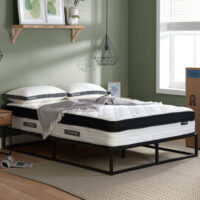 Cardiff Fabric King Size Mattress In White