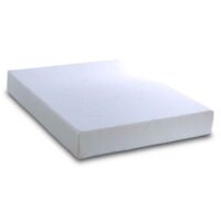 Carson Fabric Reflex Foam Single Mattress In White