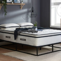 SleepSoul Space 2000 Pocket Memory Pillow Top Mattress, King Size