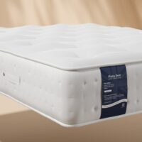 The Lilibet - Super King Size - 3000 Pocket Spring Natural Fillings Mattress - Fabric/Foam - 6ft - Happy Beds